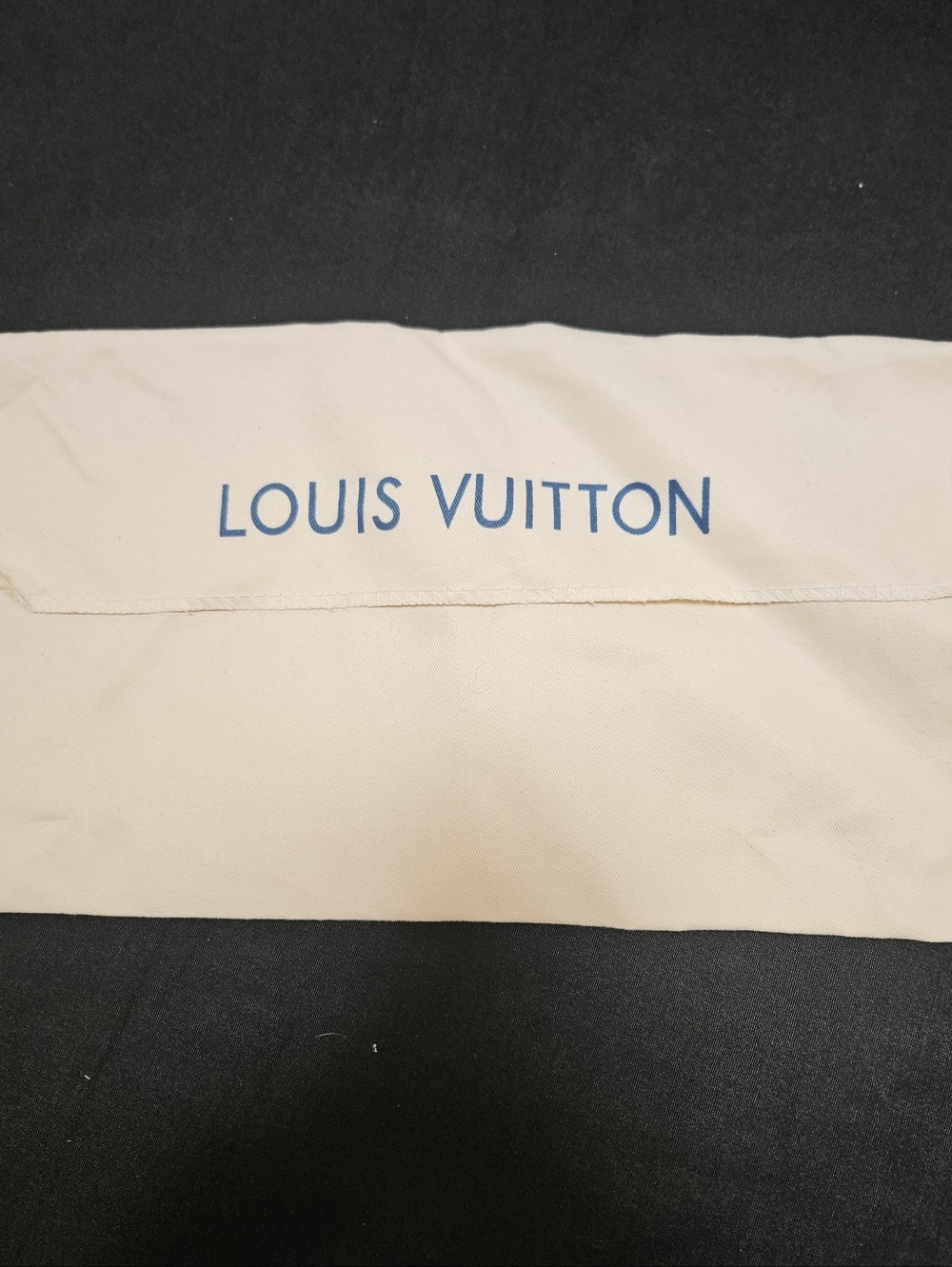 Louis Vuitton Fabric Dust Bag Envelope 11 3/4" x 6 3/4"